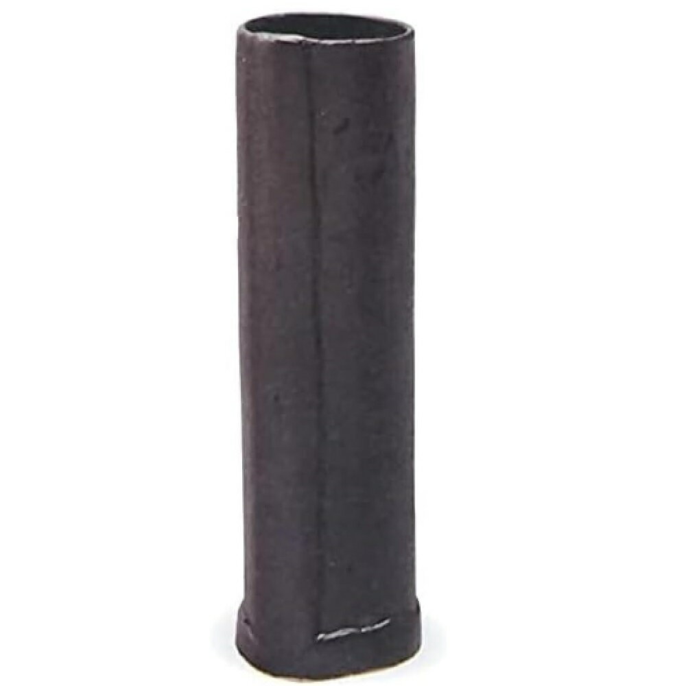 信楽焼 花器 黒釉合わせ花入・8号