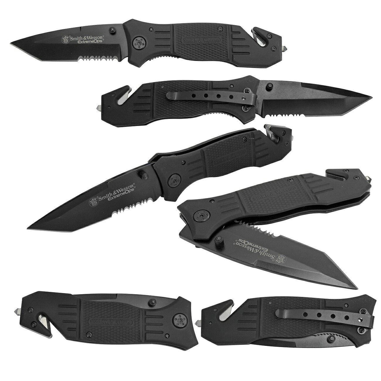 スミス&ウェッソン S&W　SWFR2S ファーストレスポンス2 タントー 半波 ブラック