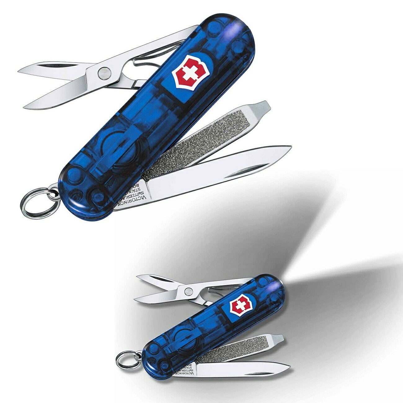 Rakuten - ビクトリノックス VICTORINOX　0.6228.T2WL スイスライトT2 半透明ブルー