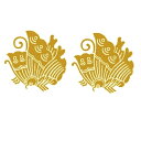 貼り家紋シール 42 芹沢鴨・揚羽蝶
