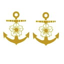 貼り家紋シール 40 大日本帝国海軍記章