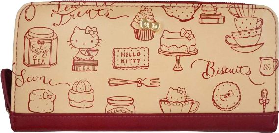 SANRIO サンリオ Hello Kitty　ハローキティ　ラウンドファスナー長財布　 HK68-11 レッド