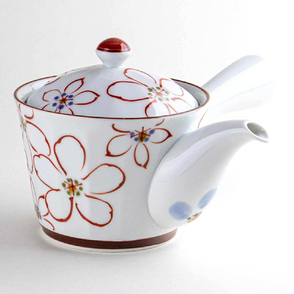 有田焼 あやか U急須（350ml）ステンレス製の網茶漉し付