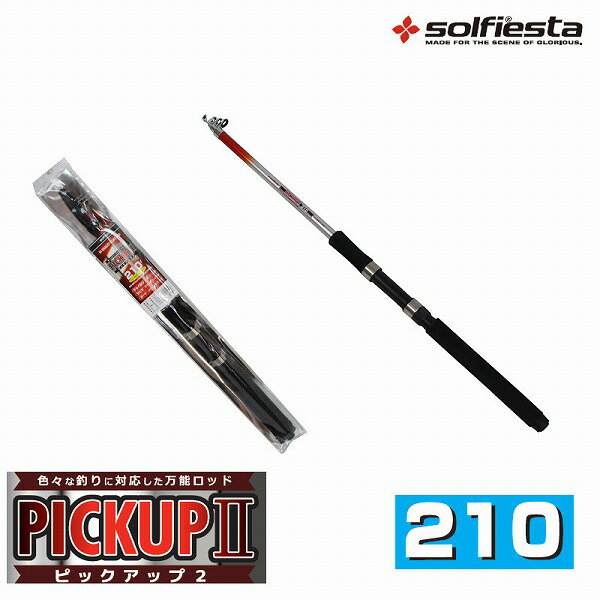 Other - ソルフィエスタ　PICKUP(ピックアップ)II　ちょい投げ　210 (モバイルロッド　堤防)