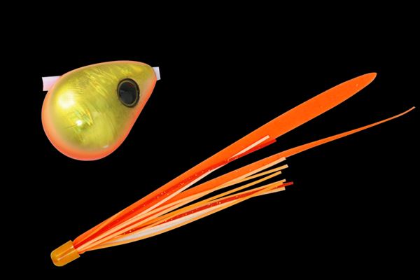 乐天商城 - ジャッカル 爆流 鉛式ビンビン玉スライド 100g オレンジゴールド/蛍光オレンジT+