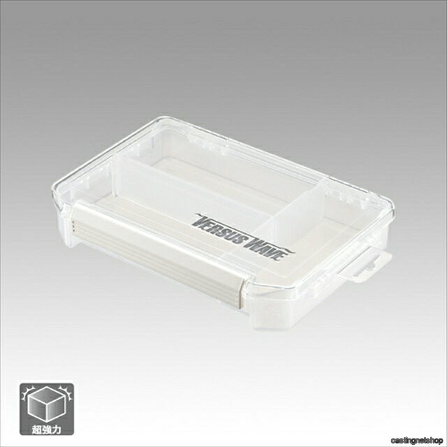■サイズ　210x145x40mm　■素　材　（本体）ポリプロピレン（蓋）ポリカーボネート（止具）ポリカーボネート　■備　考　（可変仕切板1枚付）VS-3078にシステム収納可能13cmクラスのミノー対応　水抜きダクトを搭載しているので、ルアーを入れた状態で丸洗いが可能。固定仕切板と可変仕切板を組み合わせる　ことで小分け収納ができ、13cmクラスのミノーも収納可能。