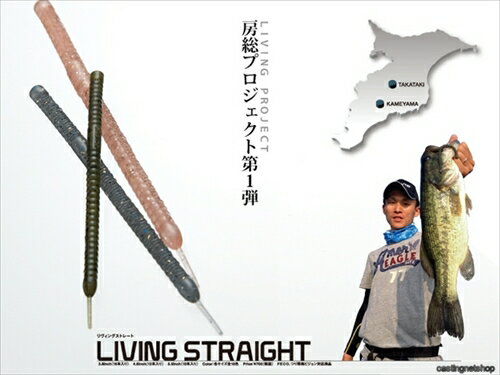 【ネコポス対象品】エンジン　リヴィングストレート　3．8インチ　LIVING　STRAIGHT　＃01　グリーンパンプキンペッパー