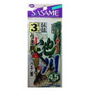 【ネコポス対象品】ササメ W−611 池・川ウキ釣リ 4.5m 3−0.4
