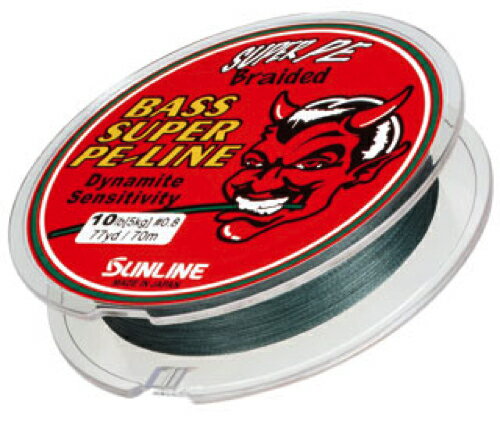PE - 【ネコポス対象品】サンライン　バス　スーパー　PEライン　70m　28lb