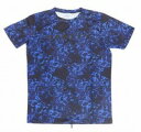 オークリー　ラッシュ　Tシャツ　9．0　66Vブルーストームプリント　M【即日発送】