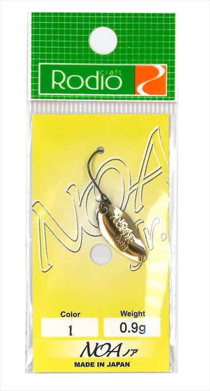 【ネコポス対象品】ロデオクラフト NOA Jr 0.9g #1ゴールド