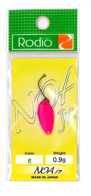 【ネコポス対象品】ロデオクラフト NOA Jr 0.9g #6蛍光ピンク