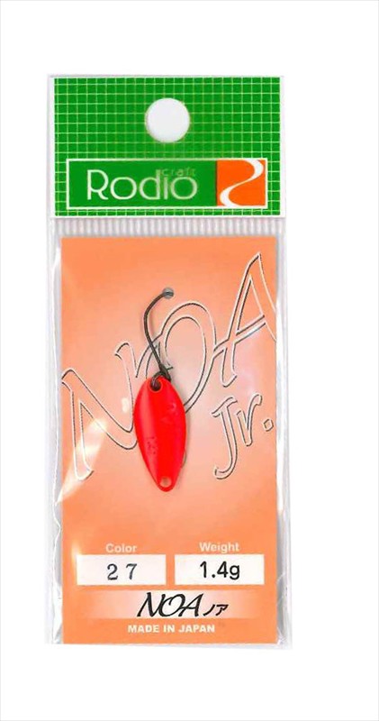 【ネコポス対象品】ロデオクラフト NOA Jr 1.4g #27蛍光R/ゴールド