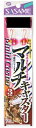 【ネコポス対象品】ササメ K-411 マルチキャスター3本鈎 9 2