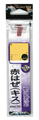 がまかつ 糸付 赤ハゼ(キス) 6号-ハリス1