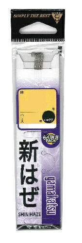 樂天商城 - がまかつ 糸付 新ハゼ 茶 10号-ハリス1.5
