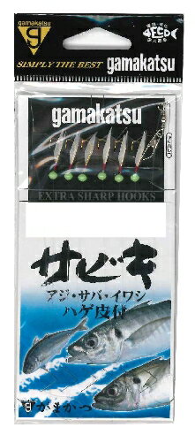 がまかつ サビキ金袖 6本 S501 10号-ハリス2