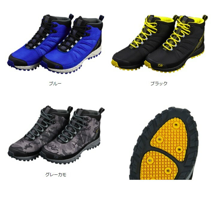 ダイワ スパイクフィッシングシューズ DS-2101QS-H ブラック 27.0