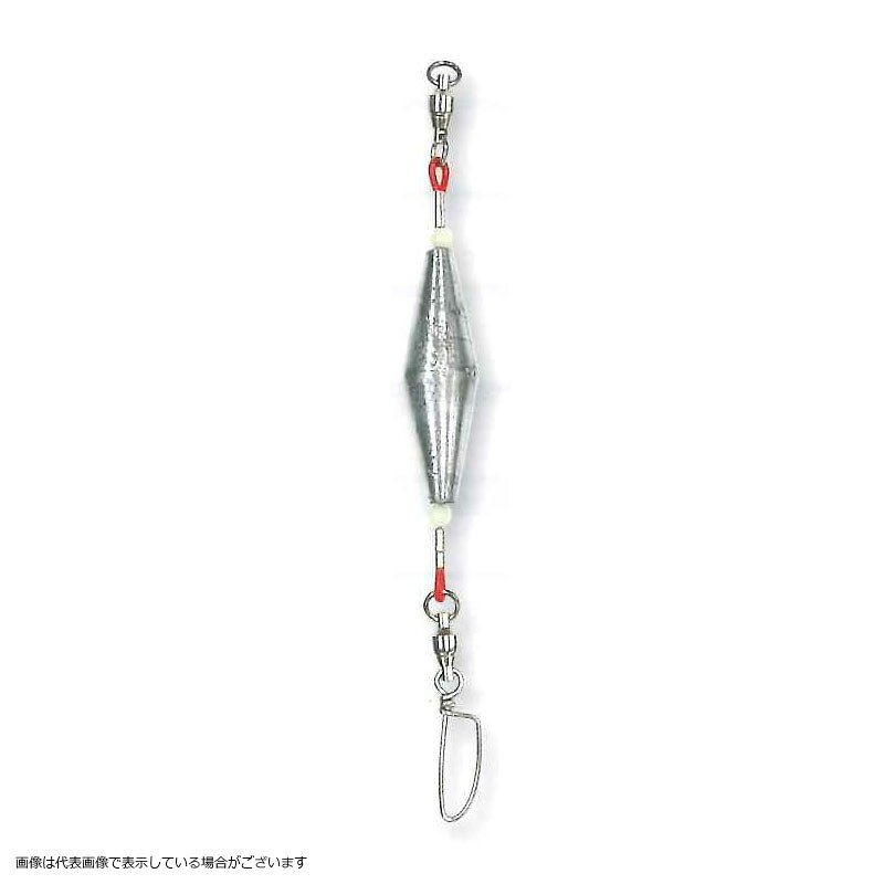 サイズ：100号 ※掲載している商品の画像は代表画像を表示している場合があります。また実際と色が違って見える場合があります。あらかじめご了承ください。深場用中間おもり。ボールベアリング使用でヨリトリ効果あり。