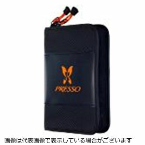 L ブラック ※掲載している商品の画像は代表画像を表示している場合があります。また実際と色が違って見える場合があります。あらかじめご了承ください。1．脱落したルアーのフックが引掛りにくい「止水ファスナー(内側)」仕様。2．全4サイズにより、様々なニーズに対応。　＊ヒップバッグ等のルアーバッグに収納し易い「ML」サイズ新登場。3．縦横両方向への取付け目安となる「格子印刷」付き中央パネル（Sサイズ除く）。4．閉じた際、収納したルアー同士への負荷が少ない幅広ファスナー。5．汚れが落としやすいPVC素材。6．ルアー同士の接触を軽減する「クリア中仕切り」付き（Sサイズ除く)