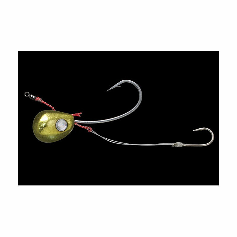 Weight:35g 鈎:中 ※掲載している商品の画像は代表画像を表示している場合があります。また実際と色が違って見える場合があります。あらかじめご了承ください。ビンビンテンヤ”鯛夢”はフロントヘビーなヘッド形状と高比重タングステン素材により、安定した沈下姿勢と抜群の沈下スピードを手に入れました。接地面が広く着底感度にも優れるため、ラインが斜めに出て底取りが難しくなる場面においても快適な釣りが可能です。テンヤをキャストし、積極的に広範囲を探っていく釣り方などでも、大きなアドバンテージを得られることでしょう。フォールから着底にかけてはエビを高く持ち上げた垂直姿勢。リフトやステイ中には水平に近い姿勢をキープし、アタリを効率良くフッキングへと持ち込むための”隙のない姿勢”を実現しています。仕様のひとつひとつにこだわりを詰め込んで誕生したビンビンテンヤ”鯛夢”。あなたのひとつテンヤゲームを頼もしくサポートしてくれることでしょう。