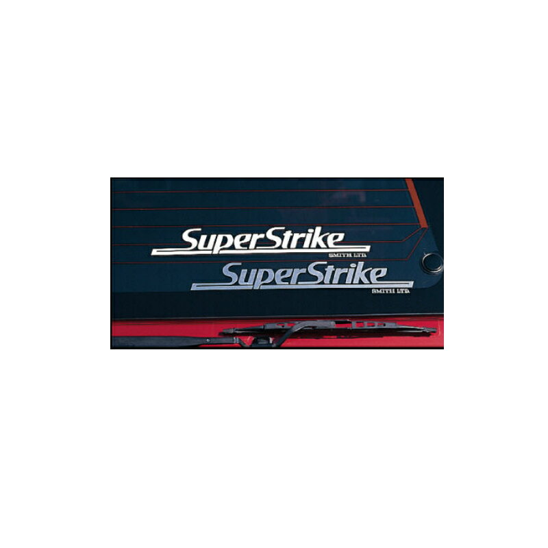 【ネコポス対象品】スミス ステッカーストライクロゴ ホワイト