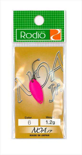 【ネコポス対象品】ロデオクラフト NOA Jr 1.2g #6 蛍光ピンク