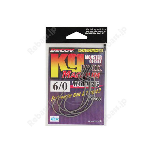 �ڥͥ��ݥ��о��ʡ�DECOY��Worm26��Kg��HOOK��MAGNUM����6��0