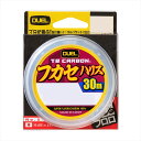 デュエル TB CARBON フカセハリス 30m 4号 ナチュラルクリア