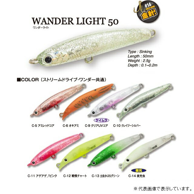 TICT（ティクト）　ワンダーライト50　C−10　クレイジーシルバー