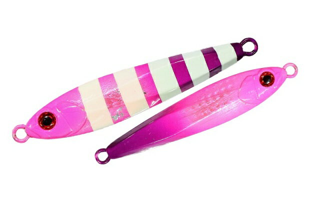 ビッグバッカー ジグ 20g グローピンク&パープル / レンズホロ