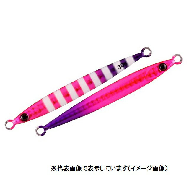ビッグバッカー ジグ スライドスティック 60g グローピンク&パープル / レンズホロ