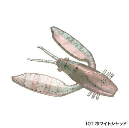 【ネコポス対象品】シマノ ブレニアス ブリームキャッチャー1．8インチ OW−118M ホワイトシャッド 10T
