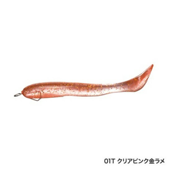 Rakuten - 【ネコポス対象品】シマノ メタルドライブ シャッド 3．2インチ OW−432R クリアピンク金ラメ 01T