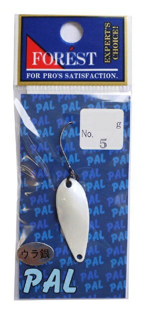 【ネコポス対象品】フォレスト PAL2．5g No．5 シルバーホワイト