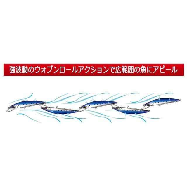 デュエル　ハードコア　ヘビーミノー　（S）　90mm　アカハラキャンディー