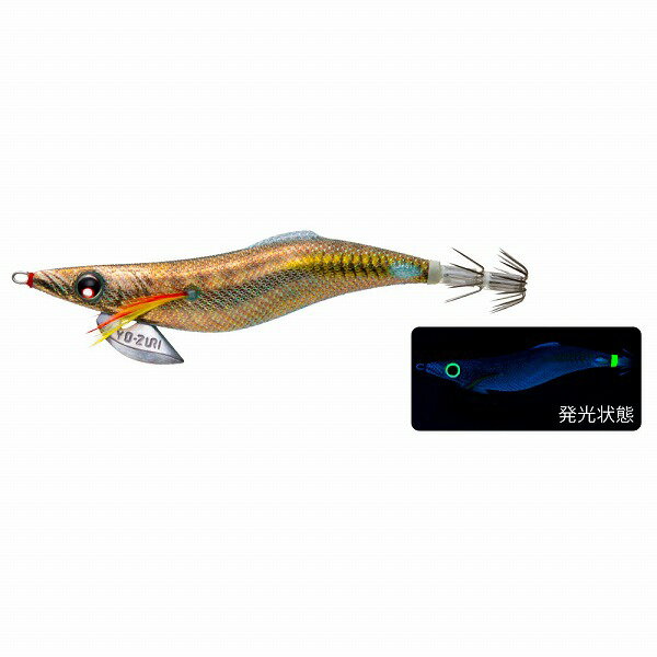 Duel Aori-Q Fin Ace 3.5 Blue Glow Gold Real Aji