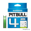 シマノ PL‐M74S PITBULL(ピットブル)4 300m 0.8号 ライムグリーン