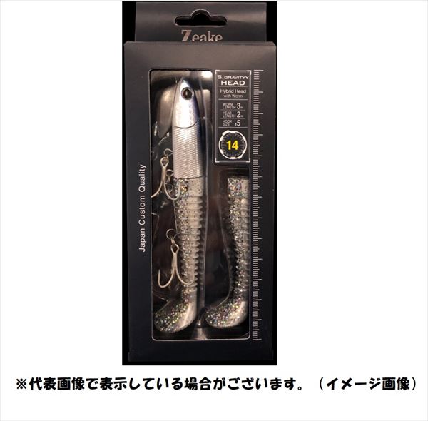 釣具のキャスティング 楽天市場店の【特価】ジーク S グラビティーヘッド 14g アカキングローベリー｜アングル2