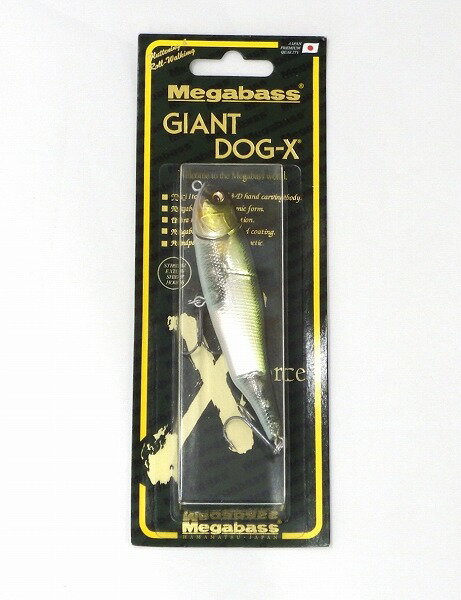 メガバス 246 GIANT・DOG-X(ジャイアントドッグ-X) NC アユ