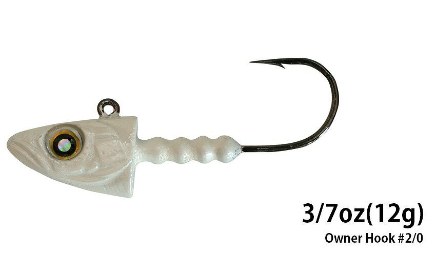 【ネコポス対象品】ニシネルアーワークス スメルトヘッド 3／7oz with 2／0 hook-Smelt （スメルト）
