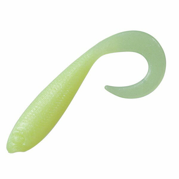 Worm - 【ネコポス対象品】邪道 ライトソルトワーム グラブ 2インチ G03 パールイエロー