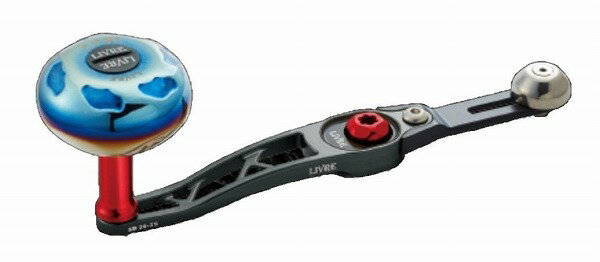 Small Accessories - メガテック リブレ LIVRE SB 70-75 (エスビー) シマノ左 (ガンメタP+レッドG) 製品番号 SBA-77SL-GMR