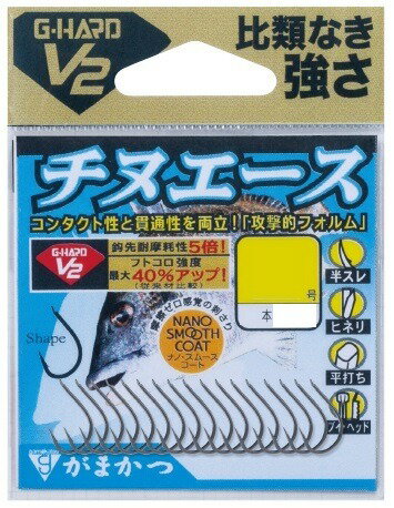 楽天釣具のキャスティング　楽天市場店がまかつ バラ G-HARD V2 チヌエース 3号