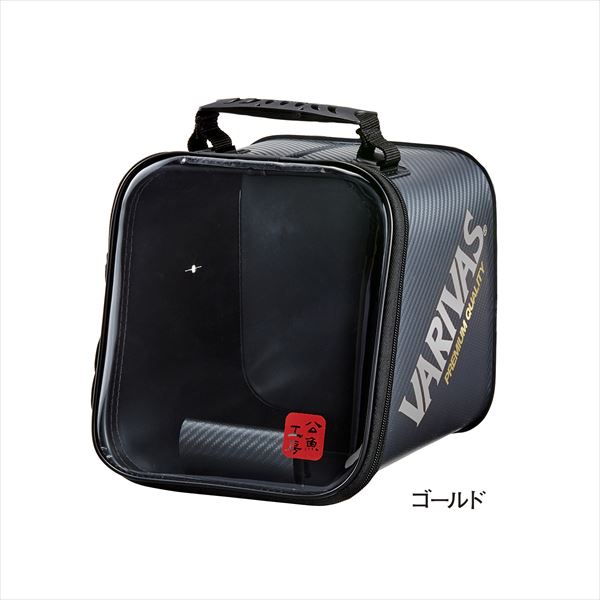 バリバス 公魚工房 魚探ケース VABA-74 シルバーXゴールド