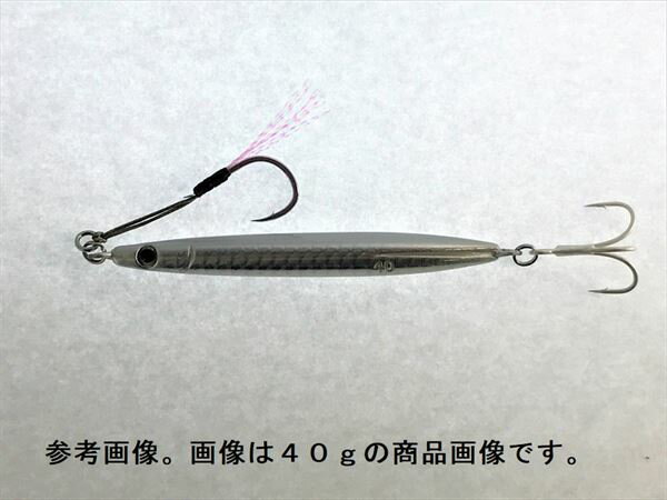 Metal Jig - Zeake(ジーク) Gスラッシャー 60g GS001 ハガレシルバー
