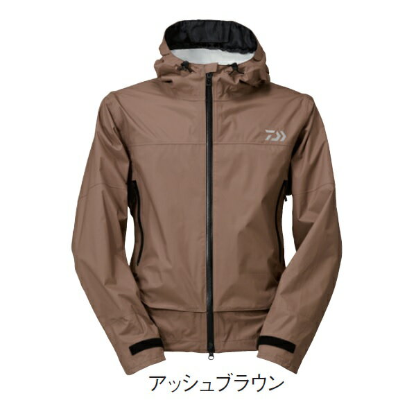 ダイワ DR-3921J レインマックス ショートレインジャケット アッシュブラウン L