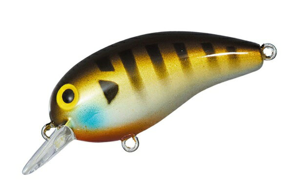 サイズ：40mm　自重：4．5g　フック仕様：♯10　シルバートレブルコンパクトながらアピール力のあるハイピッチアクションで、リアクションバイトを誘う。特に厳寒期などは、DRを使い、やや深いレンジを探るのがオススメ。高浮力で、根掛かり回避能力にも優れ、障害物に絡めながら使用することも可能。サイズを問わず、数釣りにもオススメできるコンパクトクランクベイト。※掲載している商品の画像は代表画像を表示しています。また実物と色が違って見える場合があります。あらかじめご了承下さい。
