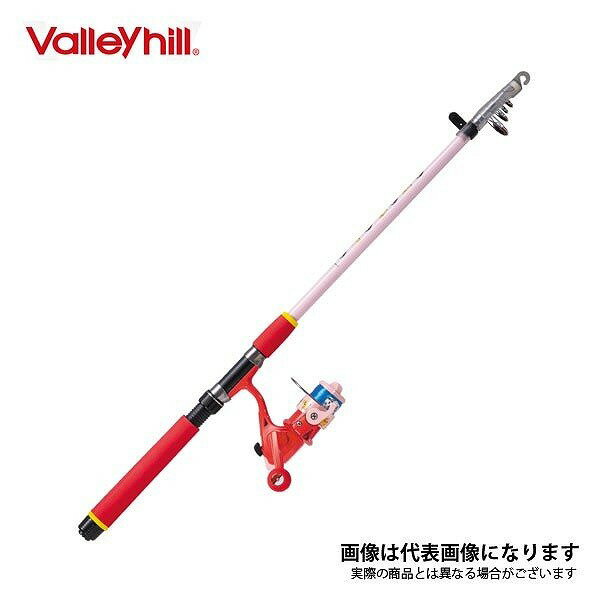 【5/9-16エントリー3点購入でP10倍】バレーヒル ポケモンキッズロッドS-Sフリダシ レッドのサムネイル