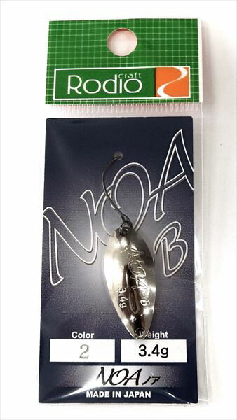 ロデオクラフト　NOA B(ノアB) 3.4g #2 シルバー
